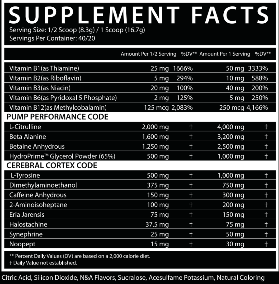 NEXUS Pre Workout – Supps Central