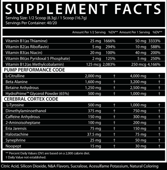 NEXUS Peach Lemonade - Pre Workout